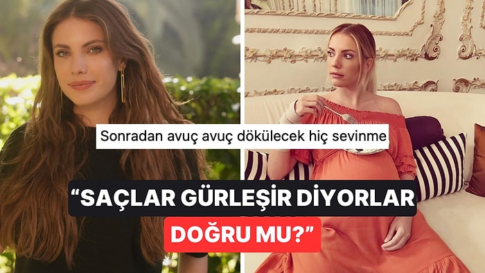 Hamilelik Efsanelerinden Birini Annelere Soran Eda Ece'ye Gelen Cevaplar "Gerçekler Acıdır" Dedirtti