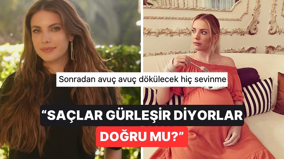 Hamilelik Efsanelerinden Birini Annelere Soran Eda Ece'ye Gelen Cevaplar "Gerçekler Acıdır" Dedirtti