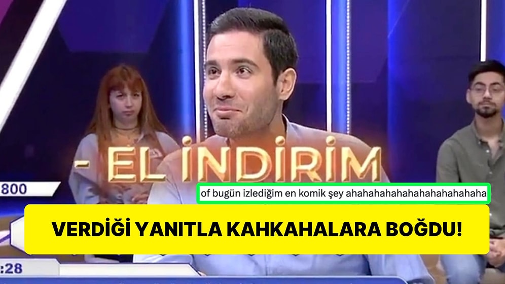 Kelime Oyunu'nda Yarışmacının "Arapça Kökenli Söz" Sorusuna Verdiği Cevap Kahkahaya Boğdu!
