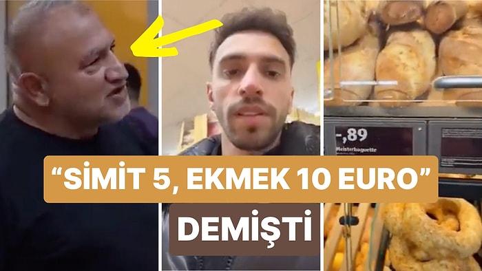 Sokak Röportajında "Almanya'da Ekmek 10 Euro Simit 5 Euro" Diyen Adama Almanya'da Yaşayan Gençten Cevap Geldi
