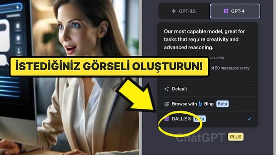 ChatGPT'de Devrim: Dall-E 3 Entegrasyonu Sayesinde Artık Tek Bir Komutla Görsel Oluşturulabilecek