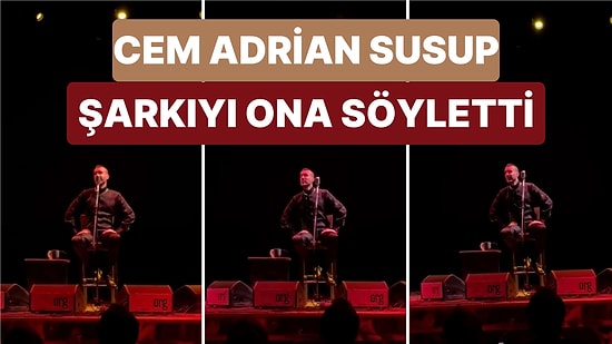 Cem Adrian'ın Konserinde Şarkıya Eşlik Eden Bir Dinleyici Muazzam Sesiyle Sanatçıyı Şaşırttı