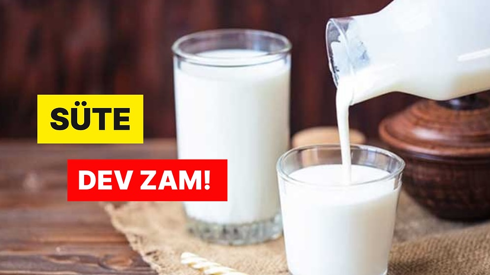 Olan Çocuklara Oldu: Süt Fiyatlarına Zam!
