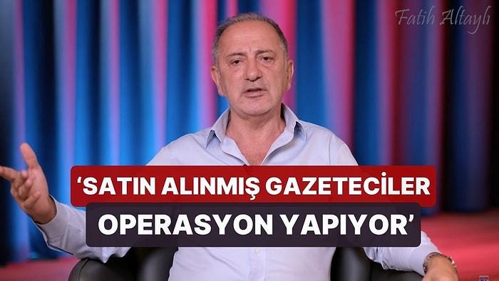 Fatih Altaylı'dan 'Kara Para ve Bahis Baronları' Çıkışı! 'Satın Alınmış Gazeteciler Operasyon Yapıyor'