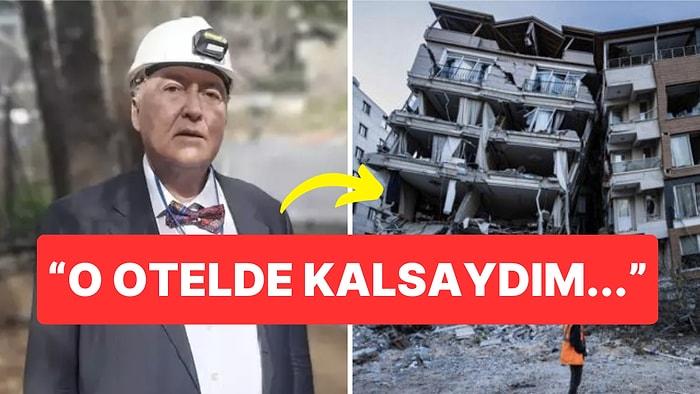 Deprem Uzmanı Ahmet Ercan, Van Depreminde Nasıl Son Anda Kurtulduğunu Açıkladı