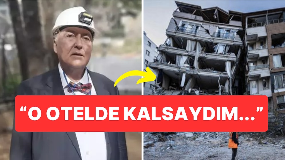 Deprem Uzmanı Ahmet Ercan, Van Depreminde Nasıl Son Anda Kurtulduğunu Açıkladı