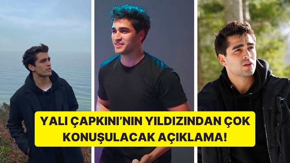 Yalı Çapkını'nın Ferit'i Mert Ramazan Demir'den Dikkat Çeken Açıklama!