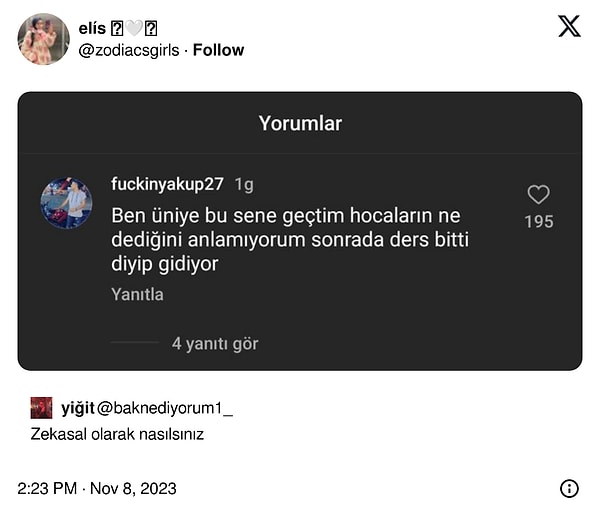 Hiç mi bir şey kapmadın?