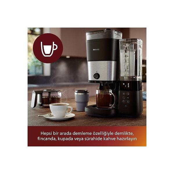 5. Philips HD7900/01 All-In-1 Brew Öğütücülü Filtre Kahve Makinesi