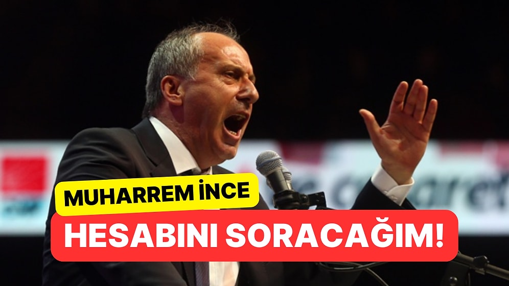 Muharrem İnce'den Atatürk'ü Anmayan Diyanet'e Sert Tepki: Hesabını Soracağım!