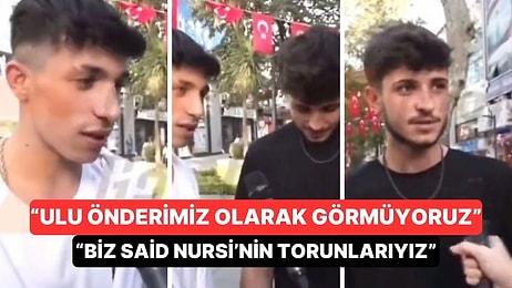 10 Kasım Sokak Röportajında Mikrofon Uzatılan İki Gencin Mustafa Kemal Atatürk'le İlgili Sözleri Tepki Çekti