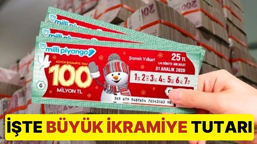 Milli Piyango Yılbaşı Biletinin Büyük İkramiye Tutarı Belli Oldu: Milli Piyango Yılbaşı İkramiyesi Ne Kadar?
