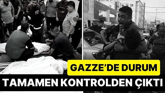 Gazze'de Durum Tamamen Kontrolden Çıktı: Hastanelerde Elektrik Yok, Ölüler Hastane Yanındaki Çukura Koyuluyor!