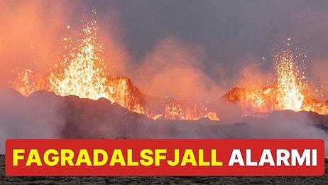 İzlanda'daki Fagradalsfjall Yanardağı İçin Patlama Alarmı Verildi: Tüm Kasaba Boşaltıldı