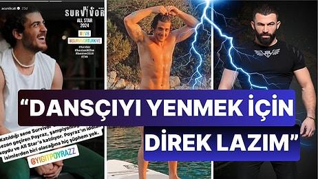 Survivor All Star Öncesi Yiğit Poyraz'dan Turabi'ye Dikkat Çeken Gönderme: "Dansçıyı Yenmek İçin Direk Lazım"