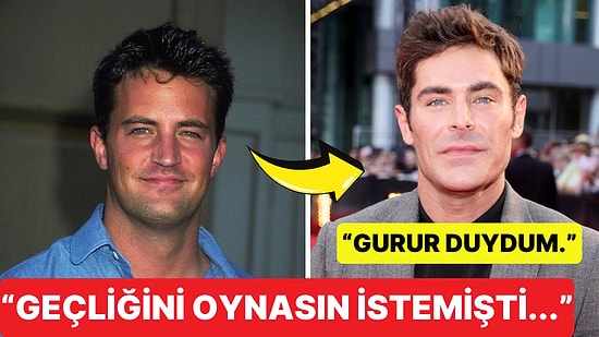 Matthew Perry'nin Biyografi Filminde Gençliğini Zac Efron'un Oynamasını İstediği Ortaya Çıktı