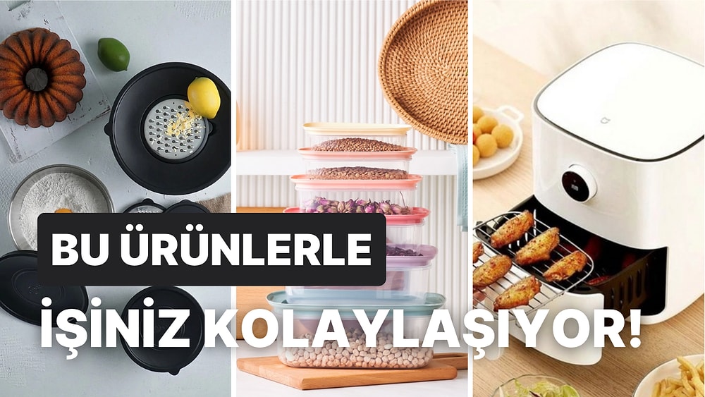 Mutfakta İşleri Kolaylaştırarak Pratiklik Sağlayan 15 Ürün