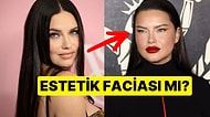 Yüzünü mü Gerdirdi? Ünlü Model Adriana Lima'nın Yüzündeki Değişim Dikkatleri Çekti