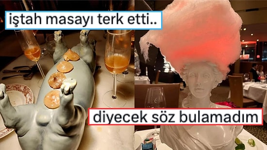 Lüks ve Pahalı Restoranların Masaya Geldiğinde Hayatı Sorgulatacak Göz Kanatan Sunumları