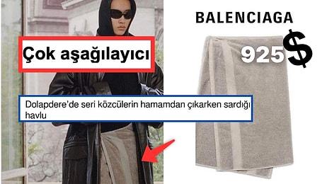 Balenciaga'nın Çıkardığı Yeni "Havlu Etek" Dudak Uçuklatan Fiyatıyla Sosyal Medyada Gündem Oldu!