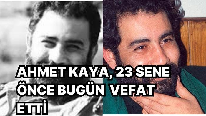 Türkiye'nin En Çok Tartışılan Sanatçılarından Ahmet Kaya 23 Sene Önce Bugün Yaşama Veda Etti