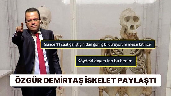 Özgür Demirtaş'ın Evrim Teorisine Yapılan Komik Yorumlar: "Aşkım Bize Bak Çabuk"