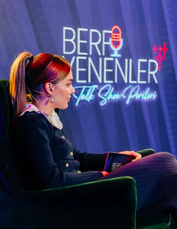 'Berfu Yenenler Talk Show Perileri' isimli programın en son bölümdeki konuğu İrem Derici oldu.