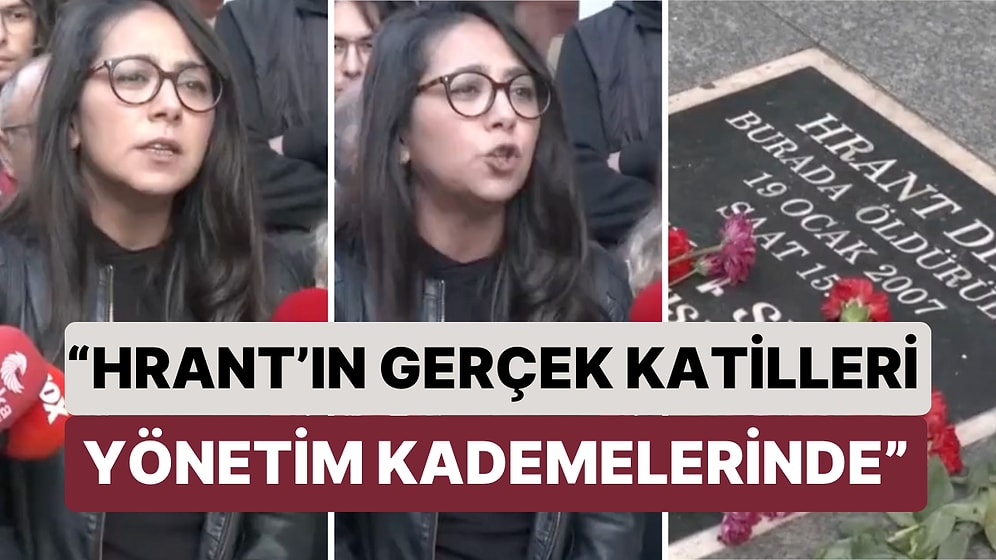 TİP Sözcüsü Sera Kadıgil, Ogün Samast'ın Serbest Kalması Üzerine Hrant Dink'in Vurulduğu Yerde Konuşma Yaptı