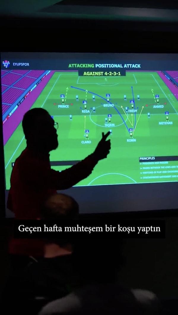 Altayspor deplasmanında 7-1'lik muhteşem bir galibiyet alan Eyüpspor, sosyal medya hesabından Arda Turan'ı paylaştı.