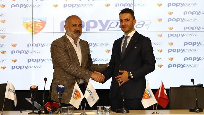 Kayserispor'un Yeni Sponsoru Popy Para Oldu
