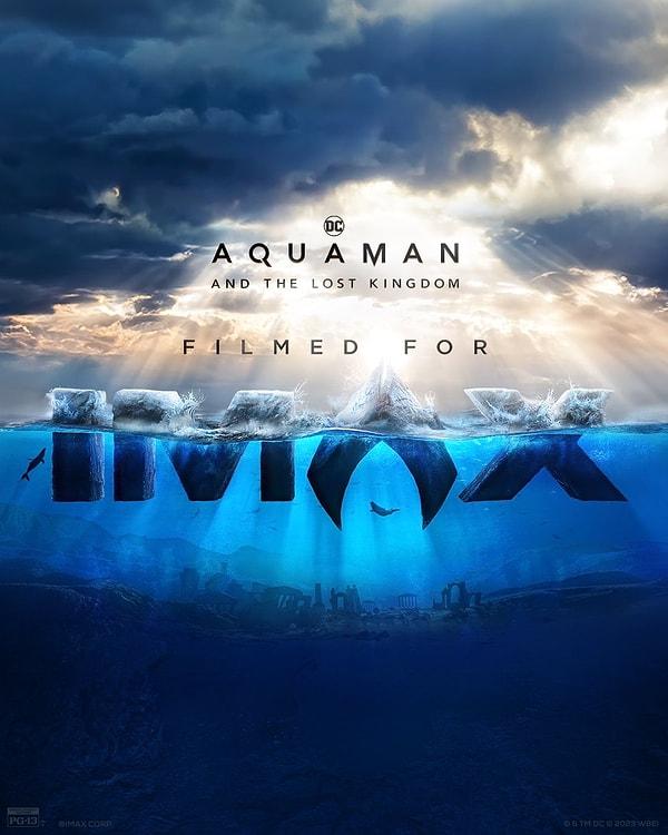 Meraklılarına "Aquaman and the Lost Kingdom" filminden IMAX poster yayınlandı.