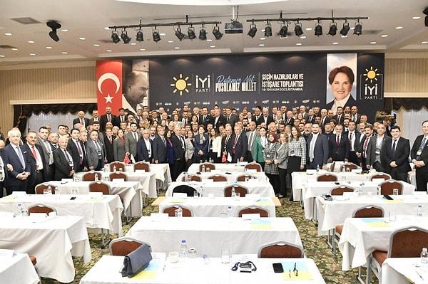 Önceki gün İstanbul Şile’de düzenlenen Seçim Hazırlıkları ve İstişare Toplantısı İYİ Parti Genel Başkanı Meral Akşener önderliğinde gerçekleşti.