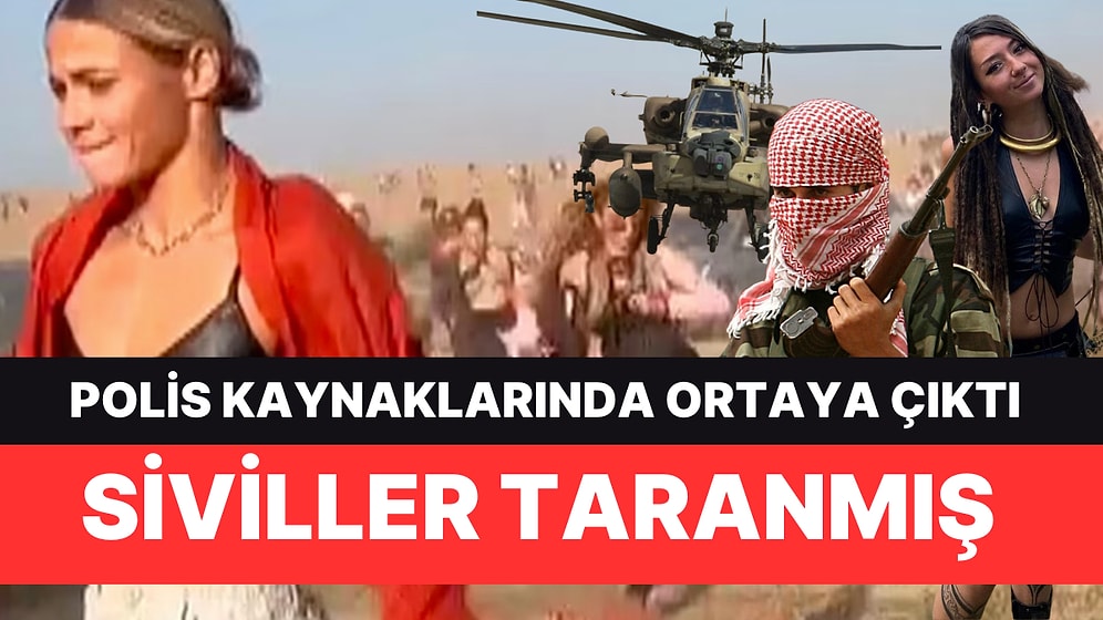 Hamas'ın Müzik Festivali Baskınına İlişkin Yeni Detaylar Ortaya Çıktı: İsrail Helikopteri Sivilleri Taramış