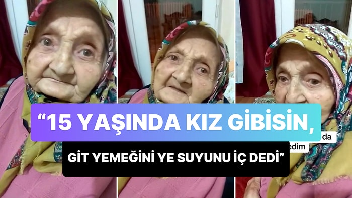 Doktorun Kendisine 'Hiçbir Hastalığın Yok 15 Yaşında Kız Gibisin' Dediğini Söyleyen Teyzenin Viral Olan Anları