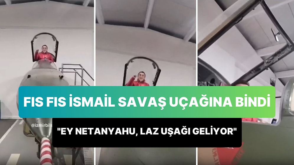 Fıs Fıs İsmail, Savaş Uçağına Binip Hesap Sormaya Gittiğini Söyledi: 'Ey Netanyahu, Laz Uşağı Geliyor'