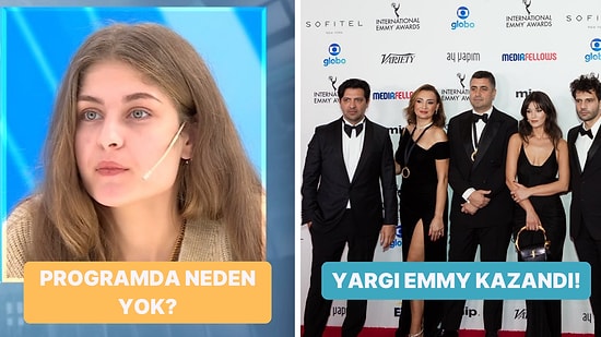 Turabi'nin Eski Halinden Yargı'nın Emmy Kazanmasına Televizyon Dünyasında Bugün Yaşananlar