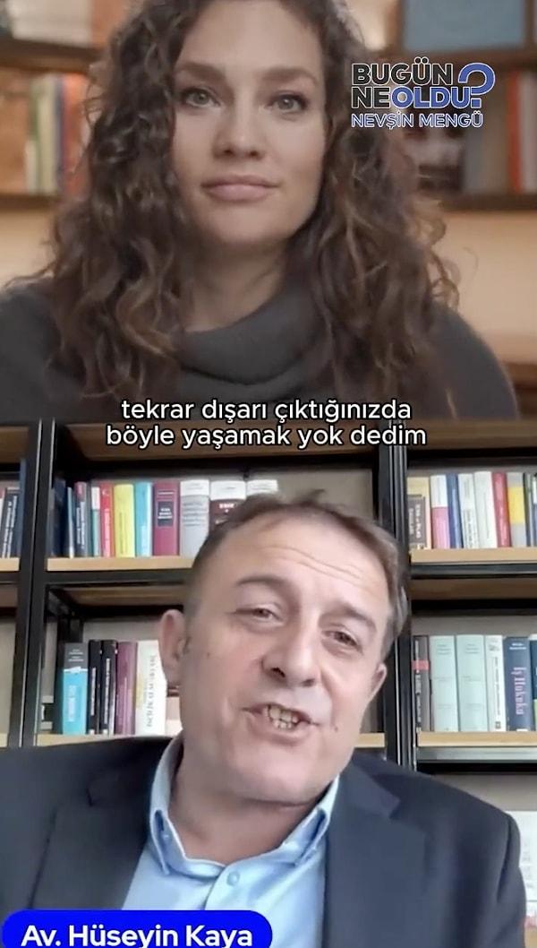 Yine aynı yayında Hüseyin Kaya, Dilan Polat'a cezaevinde okuması için gönderdiği kitapları açıkladı.