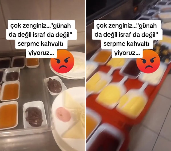 Restorana gençlerin geldiğini belirten adam o anlarda, 'Bunlar geleceğimizin çocuklarıydı, gençleriydi. Bunlara biz şimdi nasıl güveneceğiz? Şu israfa bak' dedi.