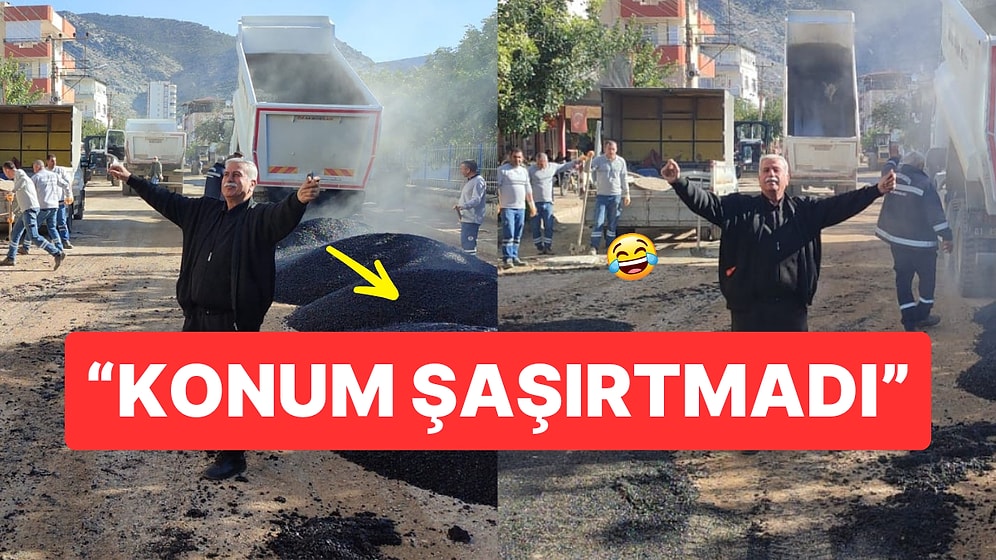 Muhtarlar Beş Yıl Sonra Dökülen Asfalt İçin Davul Zurna Çağırıp Sokakta Oynadı