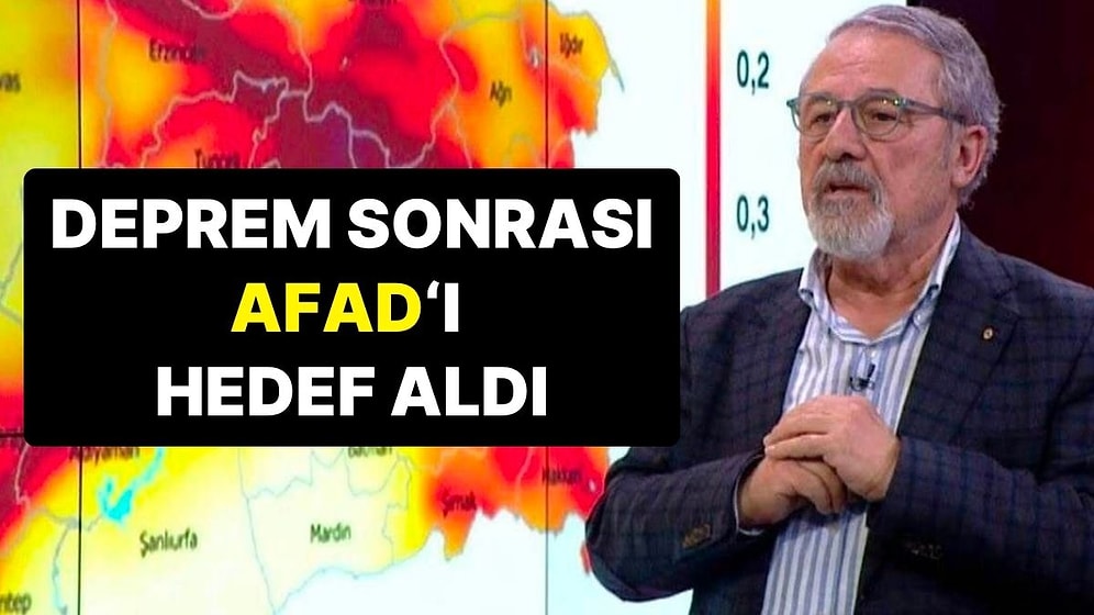 Naci Görür’den Malatya Depremi Yorumu: “AFAD’ın Verdiği Yerlerin Doğru Olmadığı Kanaatindeyim”