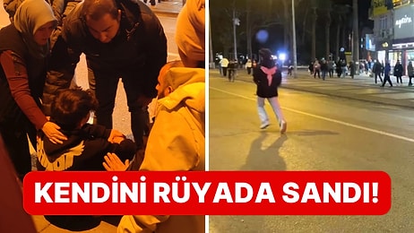 Yaptığı Kazaya İnanmadı, "Rüya Bu" Diyerek Koşmaya Başladı!