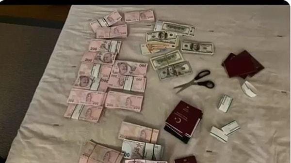 Ali Yerlikaya'nın açıklamasında, operasyonda yüklü miktarda nakit para, tabancalar, telefonlar ve sim kartları ele geçirildi.