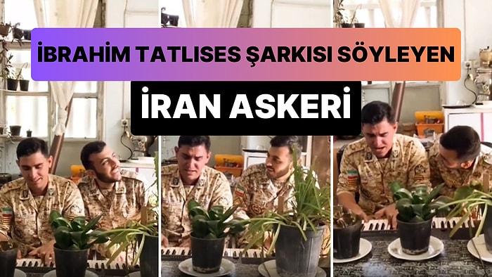 İbrahim Tatlıses'in 'Yanarım' Şarkısını Söyleyen İran Askerinin Viral Olan Anları