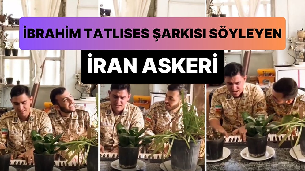 İbrahim Tatlıses'in 'Yanarım' Şarkısını Söyleyen İran Askerinin Viral Olan Anları