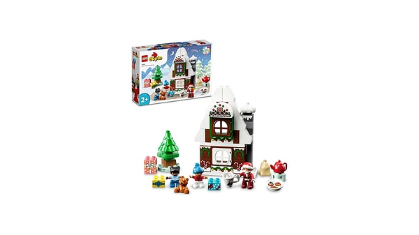 10. LEGO® DUPLO® Noel Baba’nın Zencefilli Kurabiye Evi