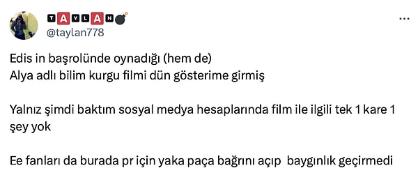 Şaşırtıcı bir şekilde filmin tanıtımı hiç yapılmadı sanki...