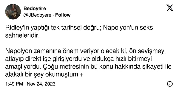 Birileri sonunda yönetmeni haklı buldu. Peki siz Napolyon filmi hakkında ne düşünüyorsunuz? Buyrun yorumlara...