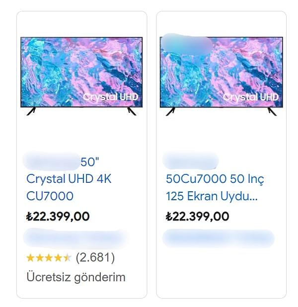 TÜrkiye'de televizyonların benzer modellerine bakıldığında ilki için fiyatın ortalama 22 bin 400 TL olduğu (dolar/TL 28,93 kurla) 774 dolar ettiği görülüyor. 11 bin 402 olan asgari ücretle 2 ayda alınabiliyor.