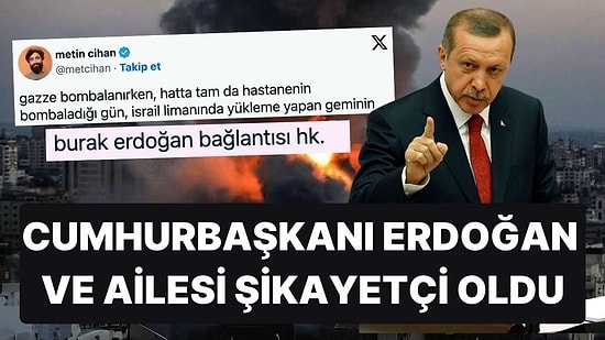Cumhurbaşkanı Erdoğan ve Ailesi Harekete Geçti: Gazeteci Metin Cihan'a Soruşturma Açıldı