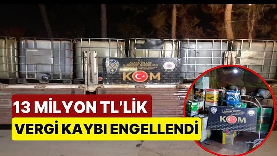 46 İlde Akaryakıt Kaçakçılığına Yönelik Operasyon! '13 Milyon TL'lik Vergi Kaybı Engellendi'